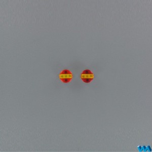 VEROMA 1/14 拖車用 3動作型 圓型尾燈組(2